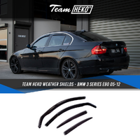 Slim-line Weather Shields FOR BMW 3 Series E90 05-12