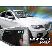 Slim-line Weather Shields FOR BMW X6 E71/F16 5 Door 07-19