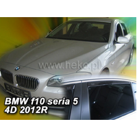 Slim-line Weather Shields FOR BMW 5 Series F10 4 Door 10-17