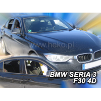 Slim-line Weather Shields FOR BMW 3 Series F30 2011-2018