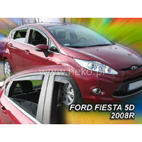 Slim-line Weather Shields FOR Ford Fiesta MK6 5 Door 08-17