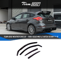 Slim-line Weather Shields FOR Ford Focus MK3 LZ Hatch/Sedan 11-19
