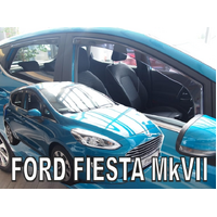 Slim-line Weather Shields FOR Ford Fiesta MK7 5 Door 18+