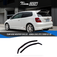 Slim-line Weather Shields FOR Honda Civic EP3 3 Door 02-05