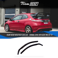 Slim-line Weather Shields FOR Honda Civic 8th Gen FN2 07-11