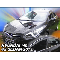 Slim-line Weather Shields FOR Hyundai i40 VF 4 Door 11-19