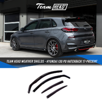 Slim-line Weather Shields FOR Hyundai i30 PD Hatchback 17-Present