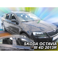 Slim-line Weather Shields FOR Skoda Octavia MK3 Sedan 13-20
