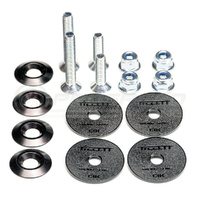 Tillett TK1 M8 Seat Fitting Hardware Set - Suits Tillett Single Kart Seats