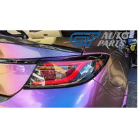 AVEST Black Red Bar LED Dynamic Tail lights for 2022+ Toyota 86 GR86 Subaru BRZ taillights