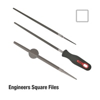 TOLEDO Square File Smooth - 100mm 04SQ03CD