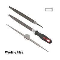 TOLEDO Warding File Second - Cut 100mm 6 Pk 04WF02BU x6