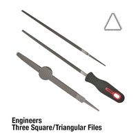 TOLEDO Three Square File Bastard - 150mm 12 Pk 06TSQ01BU x12