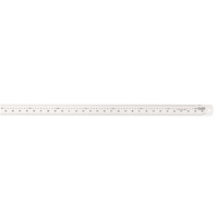 TOLEDO Stainless Steel Single Sided Rule Metric &amp; Imperial - 1500mm 150060