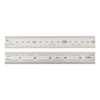 TOLEDO Stainless Steel Rule Double Sided Metric &amp; Imperial - 150mm 150SE