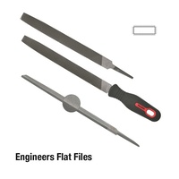 TOLEDO Flat File Smooth - 400mm 6 Pk 16FL02BU x6
