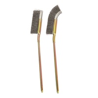 TOLEDO Steel Bristles Cleaning Brush Set 2 Pc