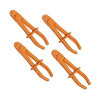 TOLEDO Brake Line Crimping Pliers - 4 Pc Set