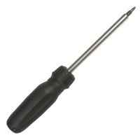 TOLEDO Screwdriver, Multi-Bit, w/Light &amp; Magnet