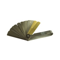 TOLEDO Feeler Gauge - Straight 38 Blade Metric/Imperial (0.038mm,0.889mm)