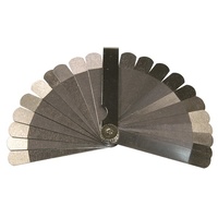 TOLEDO Feeler Gauge - Dual Straight 22 Blade Metric/Imperial (0.102mm, 0.686mm)