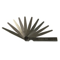 TOLEDO Feeler Gauge - Tapered 10 Blade Imperial (Size range: 0.04".63mm)