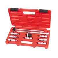 TOLEDO Universal Joint Socket Set (3/8"Sq. Dr.) SAE Hex 1/8"-3/8" 10 Pc.