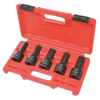 TOLEDO Impact Socket Set Double Hex &amp; E-Star - 5 Pc.