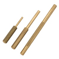 TOLEDO Brass Pin &amp; Drift Punch Set - 3 Pc.
