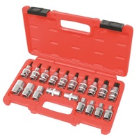 TOLEDO Insert Bit Socket Set -19 Pc.