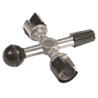 TOLEDO Four Way Battery Post and Terminal Cleaner 303178