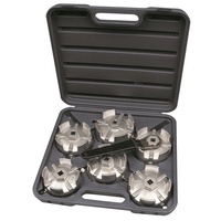 TOLEDO Oil Filter Cup Wrench Set - Truck 6 Piece