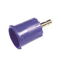 TOLEDO Radiator Cap Pressure Tester Adaptor - Blue Bayonet
