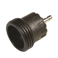 TOLEDO Radiator Cap Pressure Tester Adaptor - Black M52 Screw