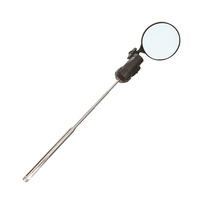 TOLEDO Inspection Mirror &amp; Light (LED) Telescopic - Circle