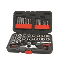 TOLEDO Tap &amp; Die Ratchet Handle Set - Metric 40 Pc