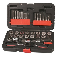 TOLEDO Tap &amp; Die Ratchet Handle Set - SAE 40 Pc