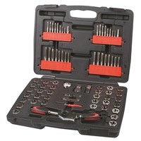 TOLEDO Tap &amp; Die Ratchet Handle Set - Master 75 Pc