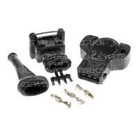 Raceworks Motorsport TPS 3 Pin Black Ccw Rotation 8mm 'D' Shaft  TPS-106