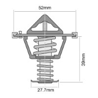 TRIDON Std Thermostat For Mazda Premacy  02/01-06/03 1.8L,2.0L FP,FS
