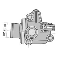 TRIDON Std Thermostat For Mercedes A160 W168 10/98-04/05 1.6L M166.960