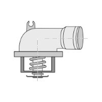 TRIDON Std Thermostat For Mercedes R280 CDI W251 10/07-12/10 3.0L 