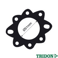 TRIDON Gasket For Nissan Terrano II R20 - Turbo Diesel 03/97-06/00 2.7L TD27Ti
