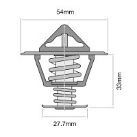 TRIDON Std Thermostat For Mitsubishi Triton(Diesel)ME-MG 10/86-09/90 2.5L 4D56,T