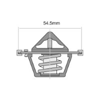 TRIDON Std Thermostat For Nissan TIIDA C11 02/06-12/10 1.8L MR18DE TT1712-180