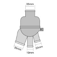 TRIDON Std Thermostat For Range Rover Range Rover 4.6 - HSE 05/95-07/02 4.6L 48D