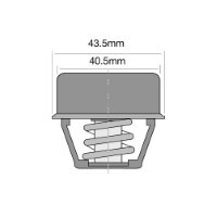 TRIDON Std Thermostat For Renault R17 Carb. 05/73-12/76 1.6L 807