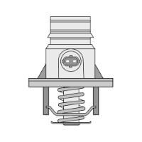 TRIDON Std Thermostat For BMW 735i E65 01/02-05/05 3.6L N62 B