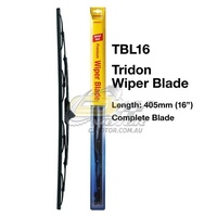 TRIDON WIPER COMPLETE BLADE PASSENGER X-Trail-T30,T31 02/06-12/12  16"