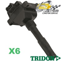 TRIDON IGNITION COIL x6 FOR Alfa Romeo 156 932, GTA 08/02 05/04 V6 3.2L 